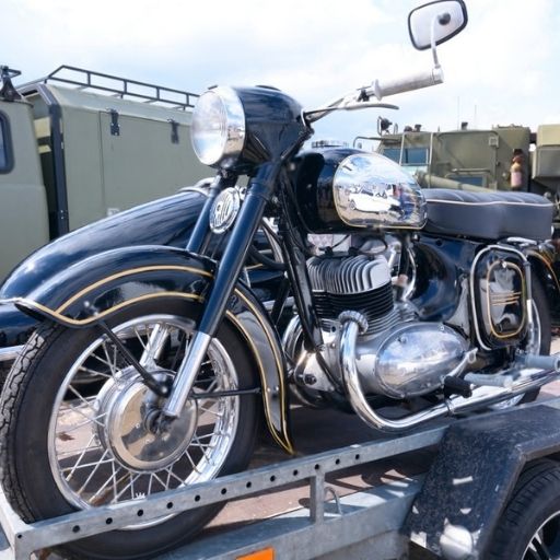 Vintage motorcycles Transport